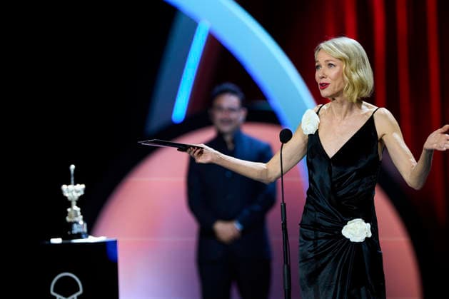 74thSan Sebastian International Film Festival: ˜Naomi Watts - Donostia Award Naomi Watts receives the Donosti Award during 74th San Sebastian International Film Festival at Kursaal Palace on September 19, 2026 in Donostia San Sebastian, Spain Photo by IMAGO MPG Donostia San Sebastian Kursaal Palace Euskadi Spain  Copyright: xMPGx