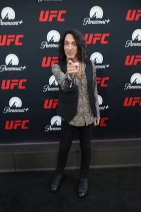 Los Angeles CA Sept 19 : Paul Stanley at The UFC 331 Van vs Pantoja 2 Event on September 19, 2026 Credit: USA  - ZUMAa123 20260919_zaa_a123_009 Copyright: xAdMediax