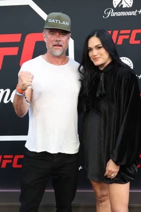 Los Angeles CA Sept 19 : Josh Duhamel at The UFC 331 Van vs Pantoja 2 Event on September 19, 2026 Credit: USA  - ZUMAa123 20260919_zaa_a123_072 Copyright: xAdMediax