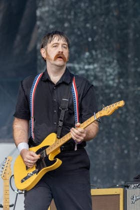 September 19, 2026, Chicago, Illinois, USA: SAM SHIPSTONE of English post-punk band Yard Act during Riot Fest Music Festival in Chicago, Illinois Chicago USA  - ZUMAs135 20260919_zap_s135_014 Copyright: xDanielxDeSloverx