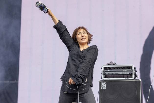 September 19, 2026, Chicago, Illinois, USA: YASUKO ONUKI of Japanese rock band Melt-Banana during Riot Fest Music Festival in Chicago, Illinois Chicago USA  - ZUMAs135 20260919_zap_s135_032 Copyright: xDanielxDeSloverx