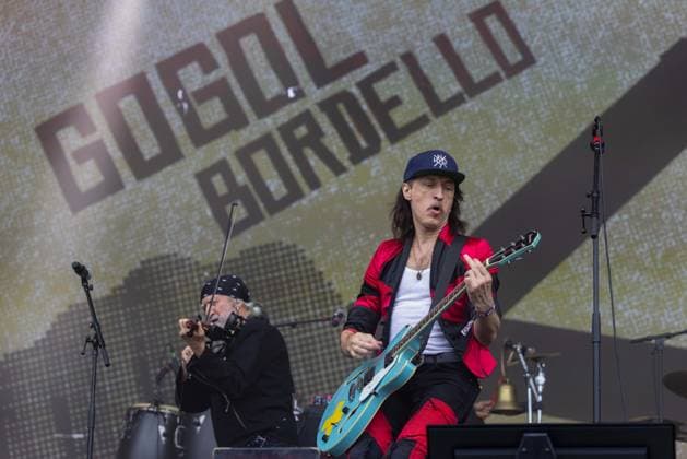 September 19, 2026, Chicago, Illinois, USA: SERGEY RYABTSEV and EUGENE HUTZ of Gogol Bordello during Riot Fest Music Festival in Chicago, Illinois Chicago USA  - ZUMAs135 20260919_zap_s135_108 Copyright: xDanielxDeSloverx
