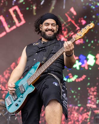 September 19, 2026, Chicago, Illinois, USA: GIL ALEXANDRE of Gogol Bordello during Riot Fest Music Festival in Chicago, Illinois Chicago USA  - ZUMAs135 20260919_zap_s135_116 Copyright: xDanielxDeSloverx