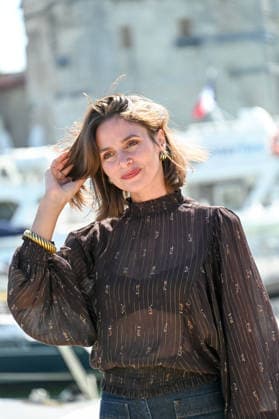La Rochelle TV Fiction Festival 2026 Photocall September 19 La Rochelle TV Fiction Festival 28th edition of the La Rochelle TV Fiction Festival Photocall for Presque normal Sophie Frison 459780 2026 09 19 France  Copyright: xBarbaraxNeymanx xStarfacex STAR_459780_649