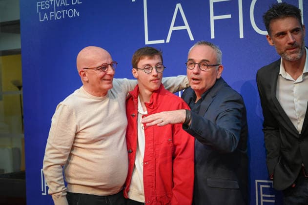 La Rochelle TV Fiction Festival 2026 Red Carpet on September 19, 28th La Rochelle TV Fiction Festival 28th edition of the La Rochelle TV Fiction Festival Closing photocall for the festival Gil Alma and the real-life fathers who inspired the series 459787 22026-09-19 France  Copyright: xBarbaraxNeymanx xStarfacex STAR_459787_010