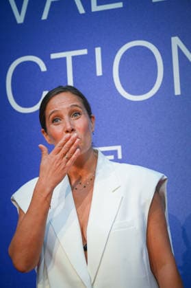 La Rochelle TV Fiction Festival 2026 Red Carpet, September 19, 28th La Rochelle TV Fiction Festival 28th edition of the La Rochelle TV Fiction Festival Closing photocall Julie de Bonat 459787 2026 09 19 France  Copyright: xBarbaraxNeymanx xStarfacex STAR_459787_023