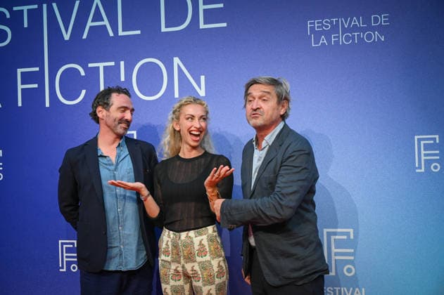 La Rochelle TV Fiction Festival 2026 Red Carpet, September 19–28 La Rochelle TV Fiction Festival 28th edition of the La Rochelle TV Fiction Festival Closing-night photocall Florent Gellie, Louis Do de Lencquesaing 459787 September 19, 2026 France  Copyright: xBarbaraxNeymanx xStarfacex STAR_459787_107