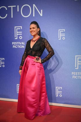 La Rochelle TV Fiction Festival 2026 Red Carpet, September 19, 28th La Rochelle TV Fiction Festival 28th edition of the La Rochelle TV Fiction Festival Closing photocall Antonia de Rendinger 459787 2026 09 19 France  Copyright: xBarbaraxNeymanx xStarfacex STAR_459787_128