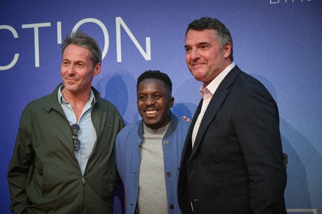 La Rochelle TV Fiction Festival 2026 Red Carpet on September 19, 28th La Rochelle TV Fiction Festival 28th edition of the La Rochelle TV Fiction Festival Closing-night photocall Arnaud Ducret, Julien Boisselier, Kody Kim 459787 September 19, 2026 France  Copyright: xBarbaraxNeymanx xStarfacex STAR_459787_137
