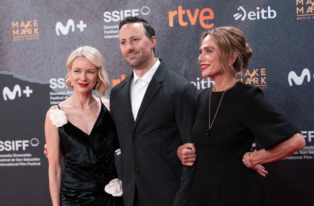 Naomi Watts, Lena Olin, Ben Shirinian — The Housewife Red Carpet at the 74th San Sebastián International Film Festival (SSIFF) at the Kursaal Palace in San Sebastián, Spain, on September 19, 2026. Lalo Yasky, Bestimage, San Sebastián, Spain  Copyright: xLALOxYASKYx xBESTIMAGExLALOxYASKYx xBESTIMAGEx