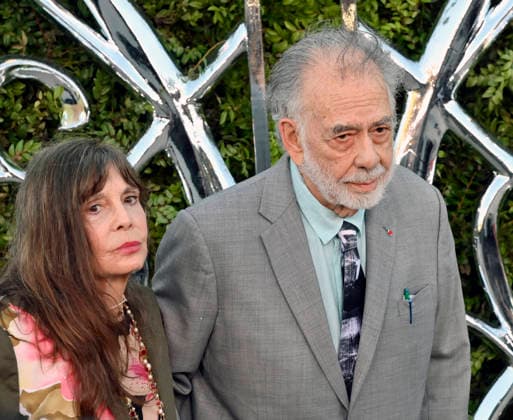 Frances Ford Coppola and his sister Talia Shire attend the Lucas Museum of Narrative Art opening night at Exposition Park in Los Angeles on Saturday, September 19, 2026.  LAP2026091917 JIMxRUYMEN