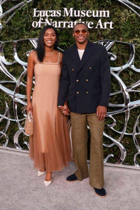 September 19, 2026, Los Angeles, California, USA: (L-R) Nina Westbrook and Russell Westbrook at the Lucas Museum of Narrative Art Opening Night at the Lucas Museum of Narrative Art on Saturday September 19, 2026 in Los Angeles, California. BURT HARRIS BNS PI Los Angeles USA  - ZUMAp124 20260919_zaa_p124_080 Copyright: xBurtxHarrisx