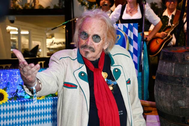 Frank Zander beim Wiesn-Anstich zum Oktoberfest 2026 im Hofbräu Berlin. Berlin, 19.09.2026