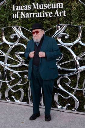 September 19, 2026, Los Angeles, California, USA: George R. R. Martin at the Lucas Museum of Narrative Art Opening Night at the Lucas Museum of Narrative Art on Saturday September 19, 2026 in Los Angeles, California. BURT HARRIS BNS PI Los Angeles USA  - ZUMAp124 20260919_zaa_p124_100 Copyright: xBurtxHarrisx