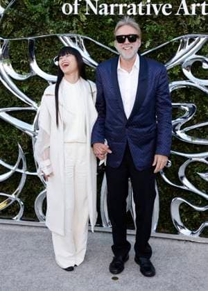 Lucas Museum Of Narrative Art Opening Night in Los Angeles Lucas Museum Of Narrative Art Opening Night at The Lucas Museum in Los Angeles, California on 9 19 26. 19 Sep 2026 Pictured: Riko Shibata, Nicolas Cage.  Copyright: xThexMegaxAgencyxRiverx xMEGAx