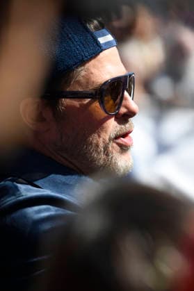 Brad Pitt bei der Ankunft am Hotel Maria Cristina auf dem 74. Internationalen Filmfestival San Sebastian Festival Internacional de Cine de San Sebastian. San Sebastian, 20.09.2026