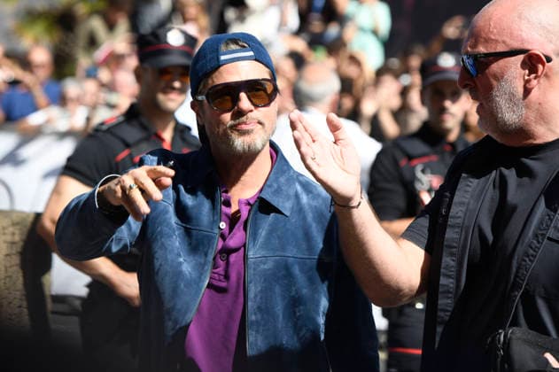 Brad Pitt bei der Ankunft am Hotel Maria Cristina auf dem 74. Internationalen Filmfestival San Sebastian Festival Internacional de Cine de San Sebastian. San Sebastian, 20.09.2026