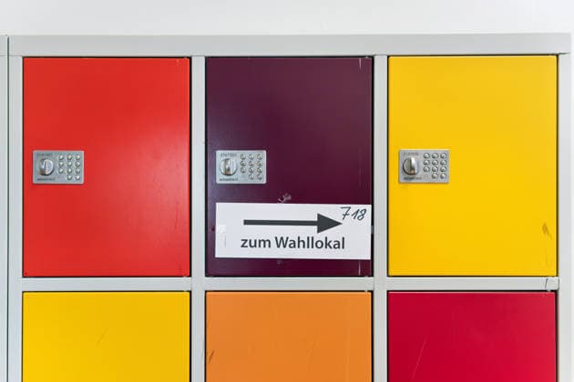 Berlin,20.09.2026, am heutige Sonntag findet die Wahl zum 20. Abgeordnetenhaus von Berlin sowie den Bezirksverordnetenversammlungen statt. Wahllokale für die Wahlbezirke 718 und 721 (Schmargendorf)