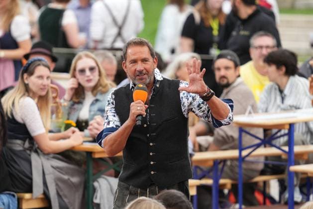 ZDF-Fernsehgarten 2026. Markus Schöffl im ZDF Fernsehgarten mit dem Motto Oktoberfest am 20.09.2026 in Mainz. Mainz ZDF Fernsehgarten Rheinland-Pfalz