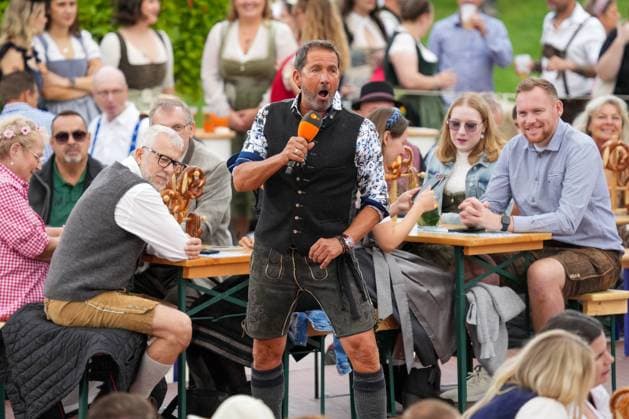 ZDF-Fernsehgarten 2026. Markus Schöffl im ZDF Fernsehgarten mit dem Motto Oktoberfest am 20.09.2026 in Mainz. Mainz ZDF Fernsehgarten Rheinland-Pfalz