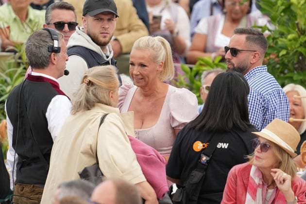 ZDF-Fernsehgarten 2026. Andrea Kiwi Kiewel im ZDF Fernsehgarten mit dem Motto Oktoberfest am 20.09.2026 in Mainz. Mainz ZDF Fernsehgarten Rheinland-Pfalz