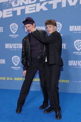 Emil und die Detektive Merlin Sandmeyer, Nicholas Jonah Peter Premiere Emil und die Detektive im Kino in der Kulturbrauerei, Berlin Datum: 20.09.2026 Copyright: xEventpress Kratschx