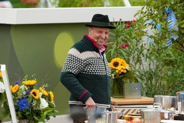 ZDF-Fernsehgarten 2026. Koch Johann Lafer im ZDF Fernsehgarten mit dem Motto Oktoberfest am 20.09.2026 in Mainz. Mainz ZDF Fernsehgarten Rheinland-Pfalz