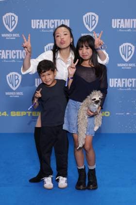 Emil und die Detektive Tevin Bui, Trang Le Hong, Ai Vy Bui Premiere Emil und die Detektive im Kino in der Kulturbrauerei, Berlin Datum: 20.09.2026 Copyright: xEventpress Kratschx