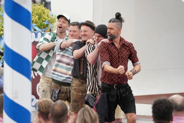 ZDF-Fernsehgarten 2026. Band voXXclub im ZDF Fernsehgarten mit dem Motto Oktoberfest am 20.09.2026 in Mainz. Mainz ZDF Fernsehgarten Rheinland-Pfalz