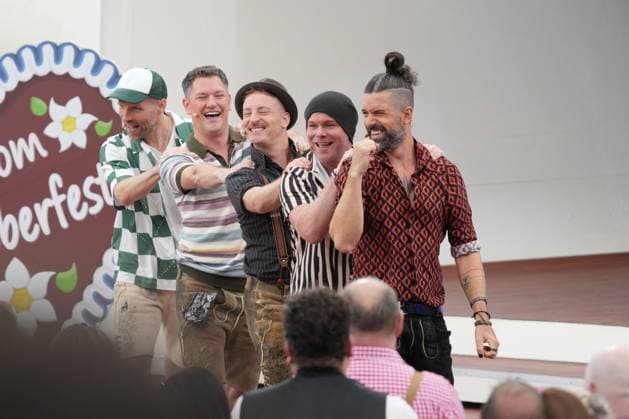 ZDF-Fernsehgarten 2026. Band voXXclub im ZDF Fernsehgarten mit dem Motto Oktoberfest am 20.09.2026 in Mainz. Mainz ZDF Fernsehgarten Rheinland-Pfalz