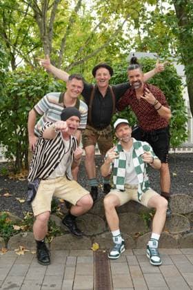 ZDF-Fernsehgarten 2026. Band voXXclub im ZDF Fernsehgarten mit dem Motto Oktoberfest am 20.09.2026 in Mainz. Mainz ZDF Fernsehgarten Rheinland-Pfalz