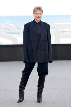 Jella Haase beim Photocall zum Kinofilm Krux auf dem 74. Internationalen Filmfestival San Sebastian Festival Internacional de Cine de San Sebastian auf der Kursaal Terasse. San Sebastian, 20.09.2026