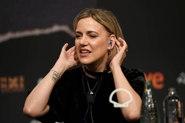 Ulrike Tony Vahl bei der Pressekonferenz zum Kinofilm Krux auf dem 74. Internationalen Filmfestival San Sebastian Festival Internacional de Cine de San Sebastian im Kursaal. San Sebastian, 20.09.2026