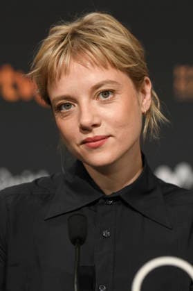 Jella Haase bei der Pressekonferenz zum Kinofilm Krux auf dem 74. Internationalen Filmfestival San Sebastian Festival Internacional de Cine de San Sebastian im Kursaal. San Sebastian, 20.09.2026