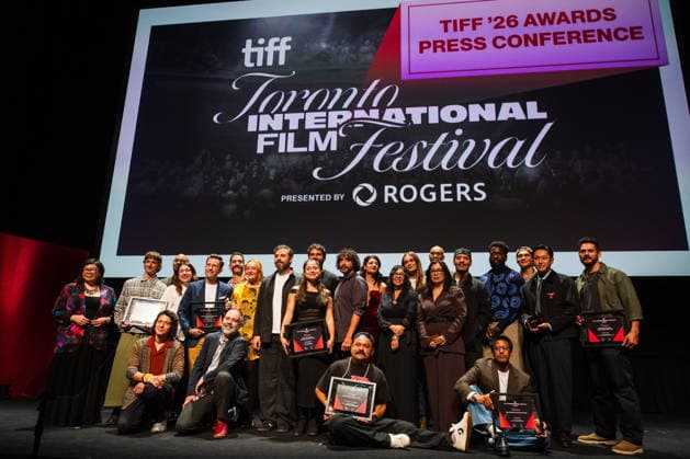September 20, 2026, Toronto, On, Canada: The winners at the TIFF Awards are pictured during the Toronto International Film Festival in Toronto, on Sunday, Sept. 20, 2026. Toronto Canada  - ZUMAc35_ 20260920_zaf_c35_054 Copyright: xLauraxProctorx