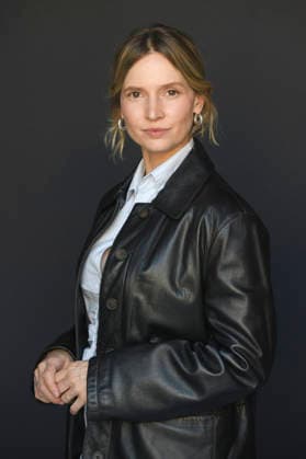 Frida-Lovisa Hamann vom Krux -Cast bei einem exklusiven Photoshooting auf dem 74. Internationalen Filmfestival San Sebastian Festival Internacional de Cine de San Sebastian im Hotel Maria Cristina. San Sebastian, 20.09.2026