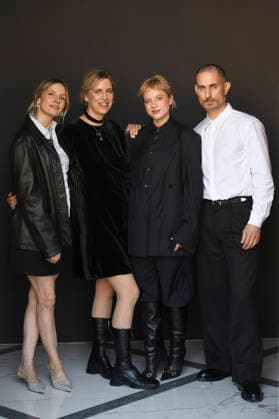 Frida-Lovisa Hamann, Ulrike Tony Vahl, Clemens Schick und Jella Haase vom Krux -Cast bei einem exklusiven Photoshooting auf dem 74. Internationalen Filmfestival San Sebastian Festival Internacional de Cine de San Sebastian im Hotel Maria Cristina. San Sebastian, 20.09.2026