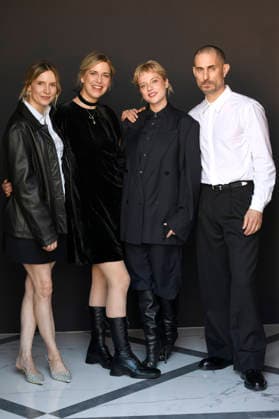 Frida-Lovisa Hamann, Ulrike Tony Vahl, Clemens Schick und Jella Haase vom Krux -Cast bei einem exklusiven Photoshooting auf dem 74. Internationalen Filmfestival San Sebastian Festival Internacional de Cine de San Sebastian im Hotel Maria Cristina. San Sebastian, 20.09.2026