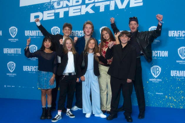 Emil und die Detektive , Filmpremiere im Kino in der Kulturbrauerei, Berlin, 20.09.2026 Nicholas Jonah Peter (Emil), Merlin Sandmeyer (Max Grundeis), , Lara Toni Lüdders (Pony), Kilian Kasa (Gustav), Bela Louis Plass (Dienstag), Ai Vy Bui (Anh), Camille Moltzen (Jason), EMIL und die Detektive , Weltpremiere im Kino in der Kulturbrauerei, Berlin, 20.09.2026 Berlin Kino in der Kulturbrauerei Deutschland, germany Copyright: xChristianxBehringx