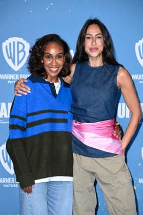 Hadnet Tesfai und Melissa Khalaj bei der Premiere des Kinofilms Emil und die Detektive im Kino in der KulturBrauerei. Berlin, 20.09.2026