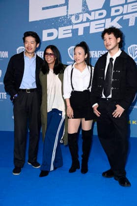 Yung Ngo, Minh-Khai Phan-Thi, Trang Le Hong und Viet Pham bei der Premiere des Kinofilms Emil und die Detektive im Kino in der KulturBrauerei. Berlin, 20.09.2026