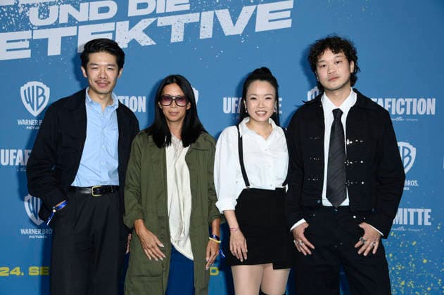 Yung Ngo, Minh-Khai Phan-Thi, Trang Le Hong und Viet Pham bei der Premiere des Kinofilms Emil und die Detektive im Kino in der KulturBrauerei. Berlin, 20.09.2026