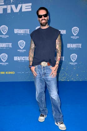 Alec Völkel von The BossHoss bei der Premiere des Kinofilms Emil und die Detektive im Kino in der KulturBrauerei. Berlin, 20.09.2026