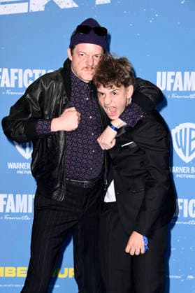 Merlin Sandmeyer und Nicholas Jonah Peter bei der Premiere des Kinofilms Emil und die Detektive im Kino in der KulturBrauerei. Berlin, 20.09.2026