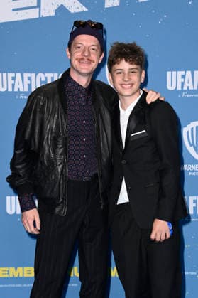 Merlin Sandmeyer und Nicholas Jonah Peter bei der Premiere des Kinofilms Emil und die Detektive im Kino in der KulturBrauerei. Berlin, 20.09.2026