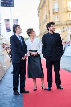 74th San Sebastian International Film Festival: It Will Happen Tonight Red Carpet Louis Garrel, Jasmine Trinca, Nanni Moretti attended It Will Happen Tonight Red Carpet during 74th San Sebastian International Film Festival at Victoria Eugenia Theatre on September 20, 2026 in Donostia San Sebastian, Spain Photo by IMAGO MPG Donostia San Sebastian Victoria Eugenia Theatre Euskadi Spain  Copyright: xMPGx