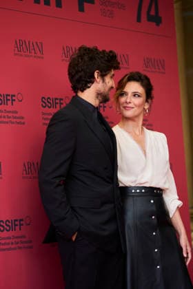 74th San Sebastian International Film Festival: It Will Happen Tonight Red Carpet Louis Garrel, Jasmine Trinca attended It Will Happen Tonight Red Carpet during 74th San Sebastian International Film Festival at Victoria Eugenia Theatre on September 20, 2026 in Donostia San Sebastian, Spain Photo by IMAGO MPG Donostia San Sebastian Victoria Eugenia Theatre Euskadi Spain  Copyright: xMPGx
