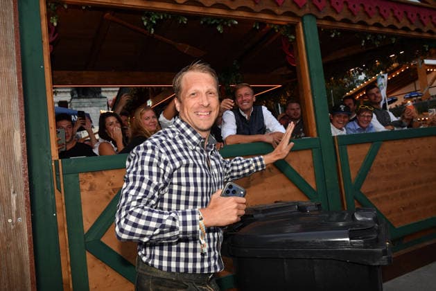 Oliver Pocher during the 2026 Oktoberfest in front of the Almauftrieb at Theresienwiese on September 20, 2026 in Munich, Germany Oktoberfest - the Almauftrieb at Theresienwiese in Munich, Germany