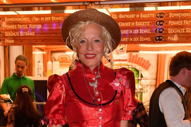 Ellen von Unwerth during the 2026 Oktoberfest in front of the Almauftrieb at Theresienwiese on September 20, 2026 in Munich, Germany Oktoberfest - the Almauftrieb at Theresienwiese in Munich, Germany