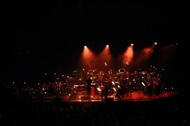 Sigur Ros and The Young ClassX Orchestra bei einem Konzert in der Uber Eats Music Hall in Berlin, 20. September 2026. Sigur Ros Konzert Berlin